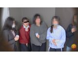 OL採尿日 トイレ殺到おしっこ大洪水もらし